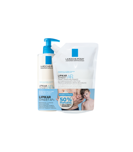 La Roche Posay Lipikar promo syndet 400ml i refill