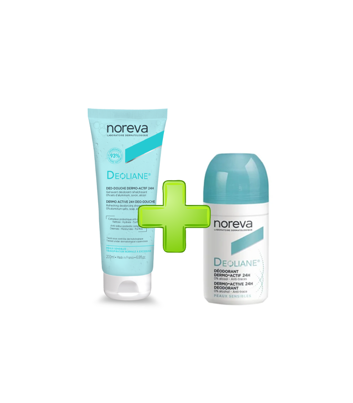 Promo NOREVA DEOLIANE GEL ZA TUSIRANJE +DEOLIANE DEODORANTDERMO ACTIF 24 H