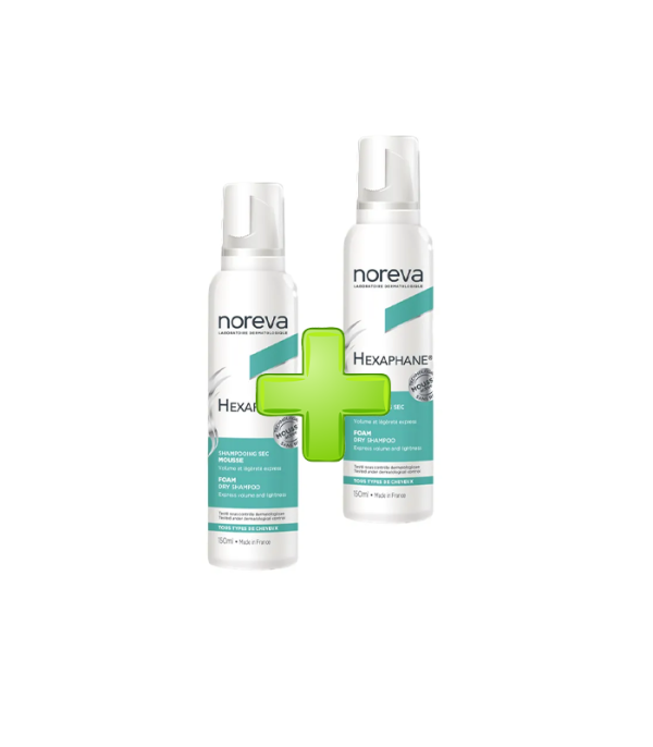Noreva HEXAPHANE Šampon pjena za suho pranje kose 150 ml 1+1 Gratis