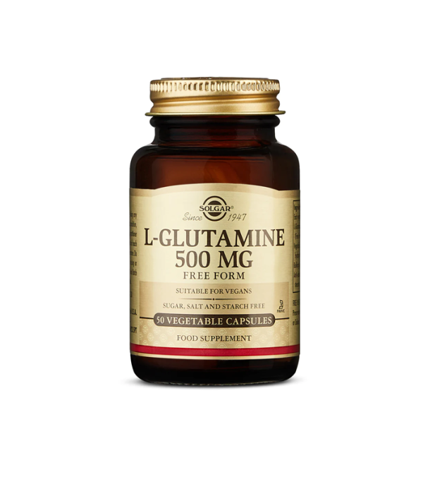SOLGAR L-GLUTAMINE 500 MG