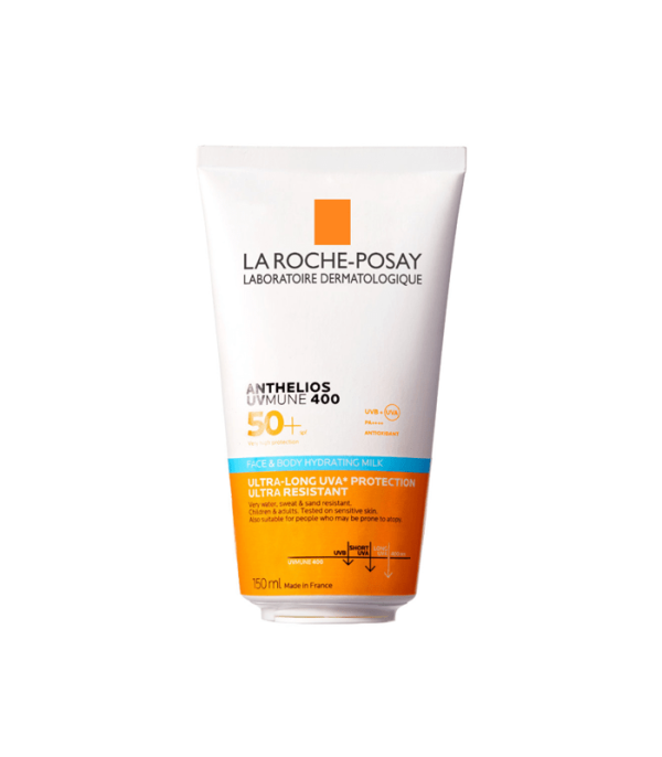 La Roche Posay ANTHELIOS Hidratantno mlijeko za zaštitu od sunca za lice i tijelo SPF50+, 150ml