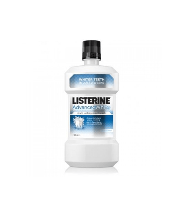 Listerine Advanced white vodica za ispiranje usta 500ml