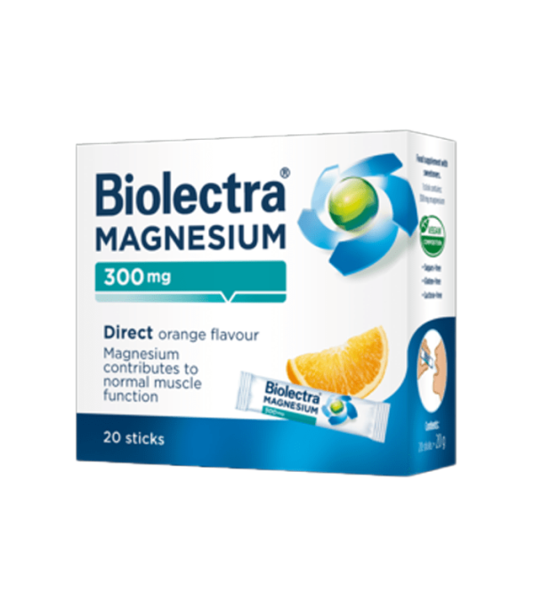 BIOLECTRA® MAGNEZIJ NARANČA 300 MG DIREKT 24 vrećice