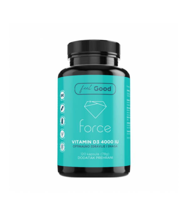 Feel Good vitamin D3 4000IU  kapsule a120