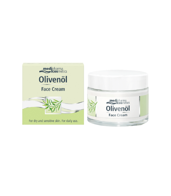 Olivenöl dnevna krema za suhu i osjetljivu kožu 50 ml