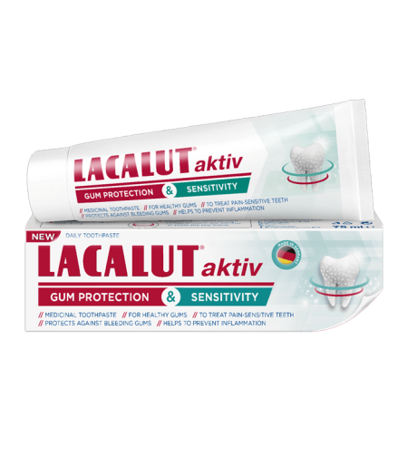 Lacalut aktiv gum protection and sensitivityzubna pasta 75ml
