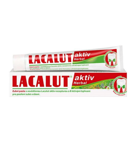 Lacalut aktiv herbal zubna pasta 75ml