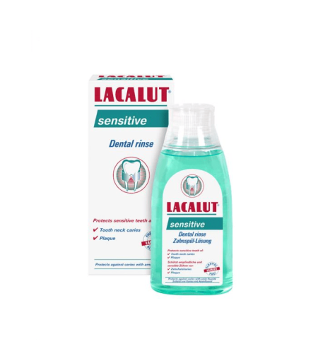 Lacalut Sensitive otopina za ispiranje usne šupljine 300ml