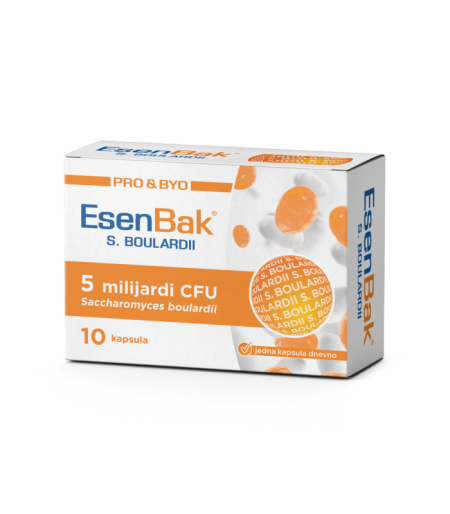 EsenBak Pro&Byo s.boulardii 10 kapsula