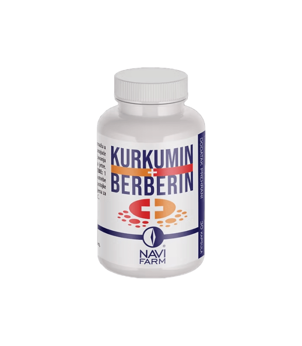 NAVI FARM KURKUMIN+BERBERIN kapsule