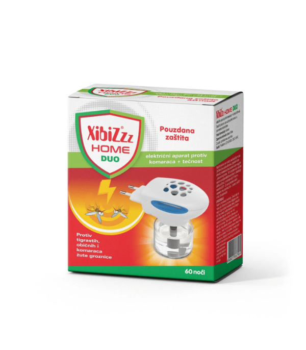 Xibiz Home Duo elektični aparat protiv komaraca + tečnosti 60 noći