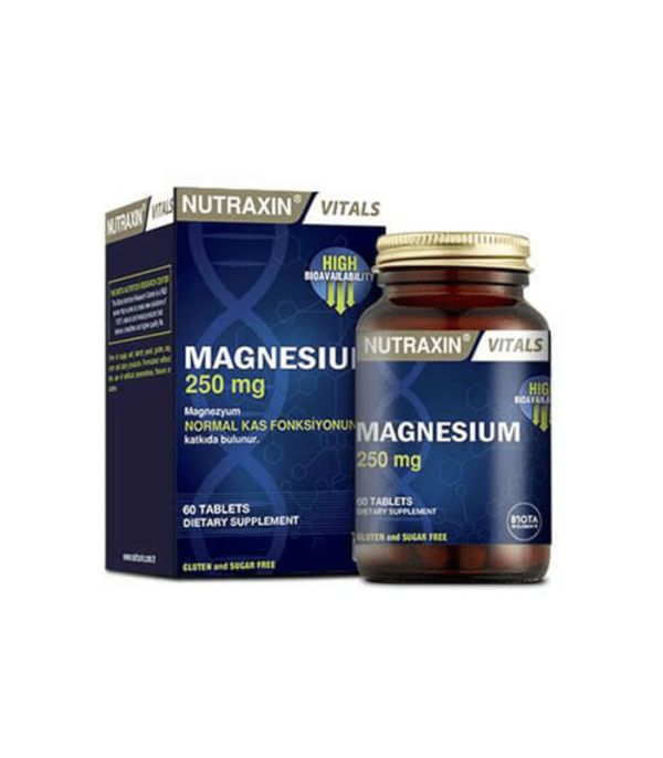 Nutraxin Magnezij 250mg 60 tableta
