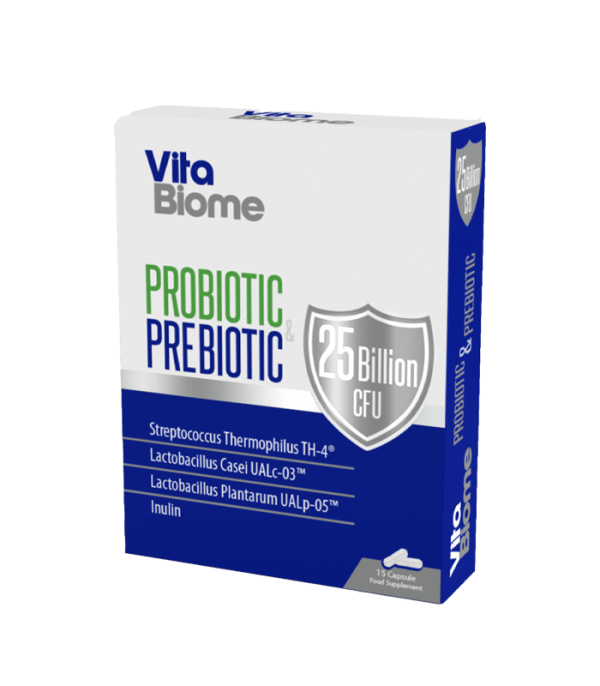 VitaBiome Probiotic Prebiotic 15 kapsula