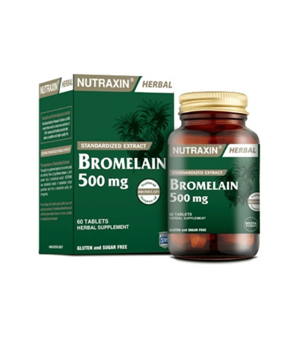 Nutraxin Bromelain 500 mg