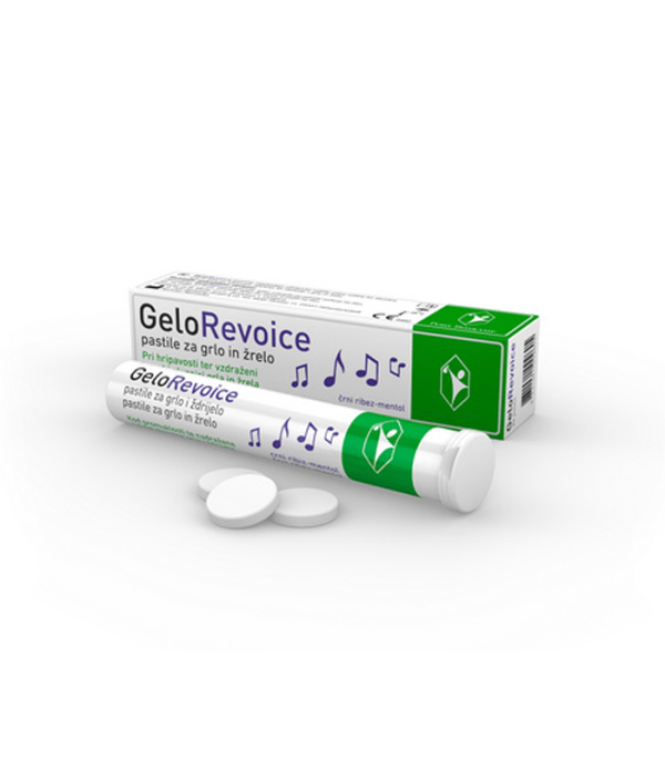 GeloRevoice pastile crni ribiz-mentol a20