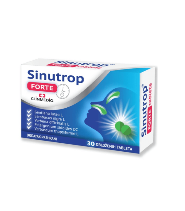 Sinutrop FORTE za gornje dišne puteve 30 tableta
