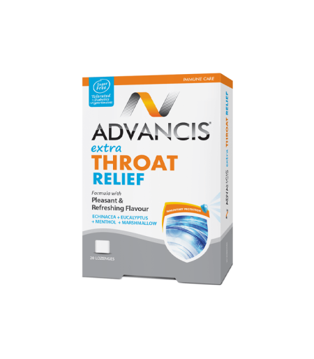 ADVANCIS EXTRA THROAT RELIEF PASTILE
