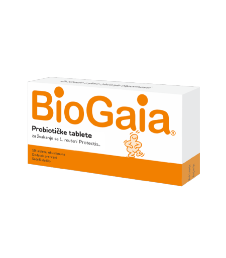 BioGaia Protectis tablete za žvakanje - s okusom limuna