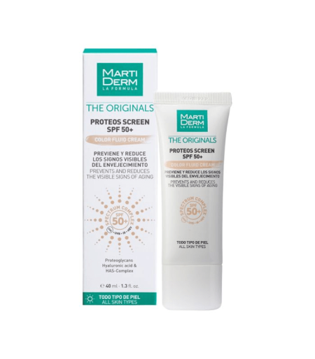 MartiDerm The Originals Proteos Screen SPF50+ tonirani fluid 40 ml