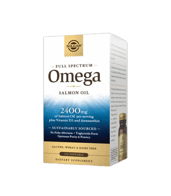 SOLGAR FULL SPECTRUM OMEGA SALMON  A120