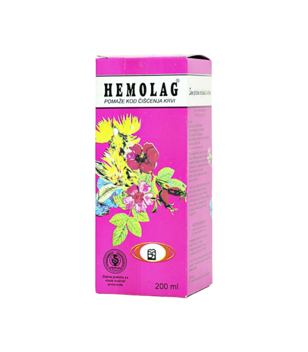 Hemolag Sirup za čišćenje krvi 200ml Mobis