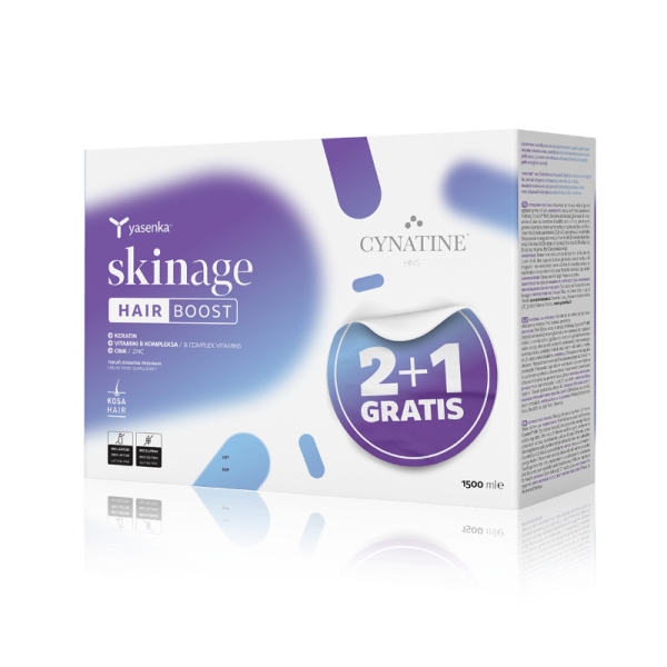 Yasenka skinage Hair Boost 2+1 gratis, 1.500 ml