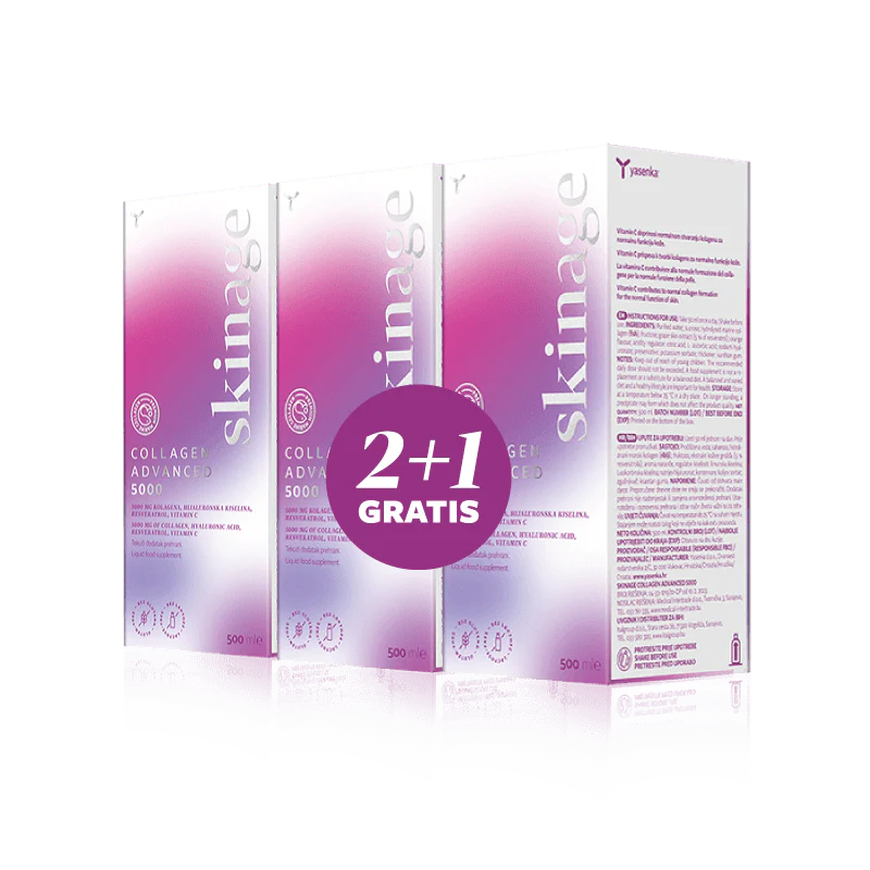 Yasenka Kolagen 5000 Advanced 500 ml 2+1 gratis