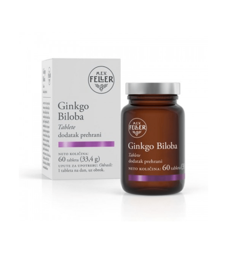 M.E.V. Feller Ginkgo Biloba 60 tableta