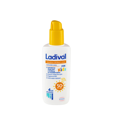 Ladival kids sprej za zaštitu od sunca SPF50, 150 ml Visoka zaštita SPF 50+