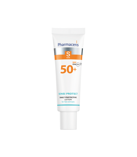Pharmaceris S DNEVNI ZAŠTITNI LOSION SPF 50+ za lice i područje oko očiju SENSI PROTECT 50 ml