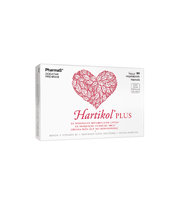 PharmaS HARTIKOL PLUS 30 kapsula, Za normalan metabolizam lipids