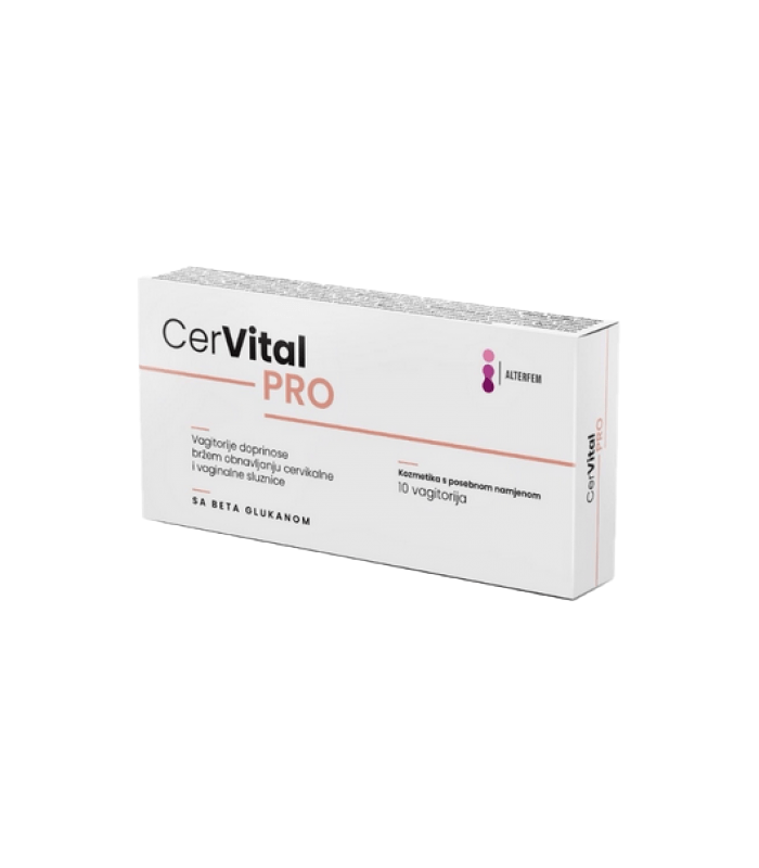 CerVital PRO vaginalete a10