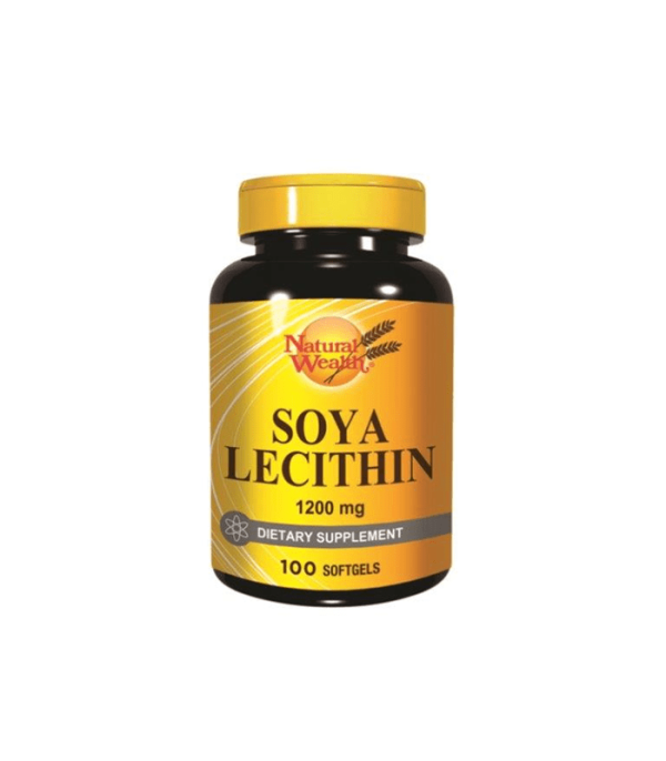 NATURAL WEALTH Sojin lecitin 1200 mg a100 kapsula