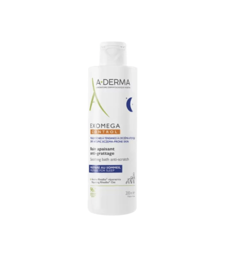 A-DERMA EXOMEGA CONTROL UMIRUJUĆA NOĆNA KUPKA PROTIV SVRBEŽA 200ML