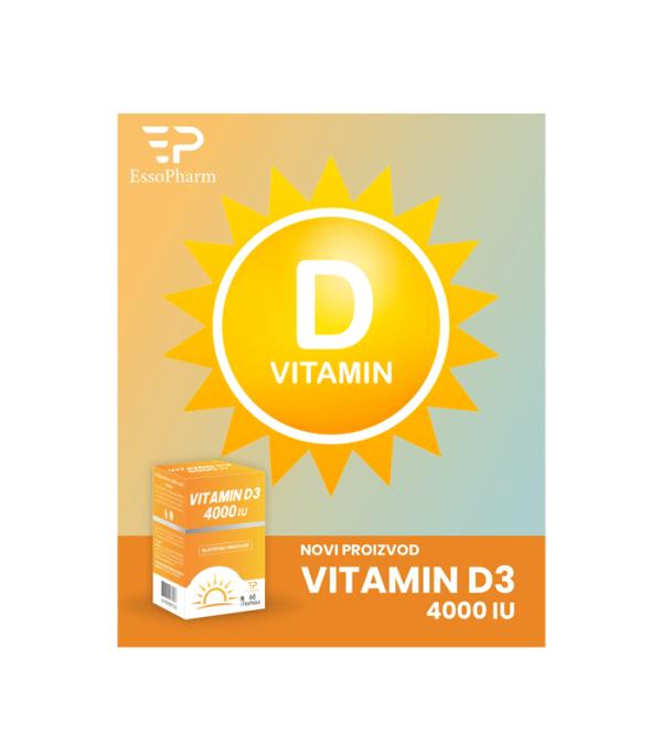 Essopharm vitamin d 4000 a 60