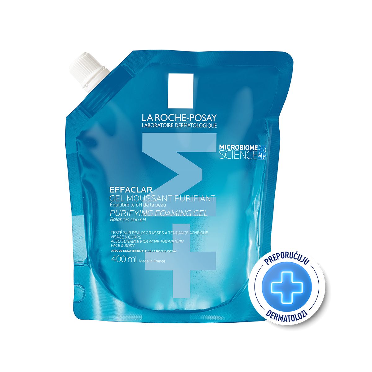 LA ROCHE POSAY EFFACLAR GEL  REFILL 400ML