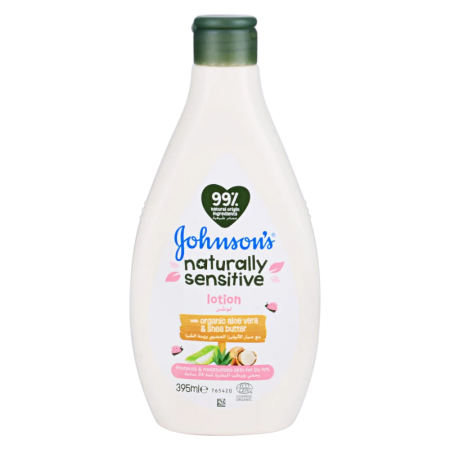 Johnson's Baby Naturally Sensitive losion 395ml