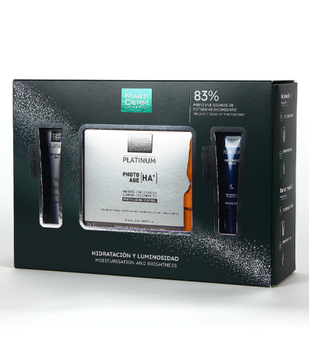 Mart Derm Photo Age Ha + Platinum ampules A30 + Eye Correct Platinum