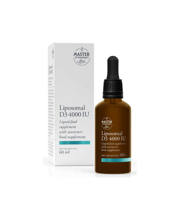 Feller Liposomalni vitamin D 4000IU 60ml