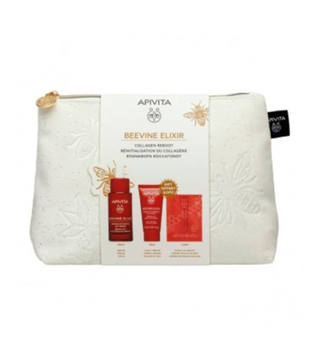 Apivita set Beevine 2025 (serum30ml+light cream 15ml+eye&lip cream 1,5ml)