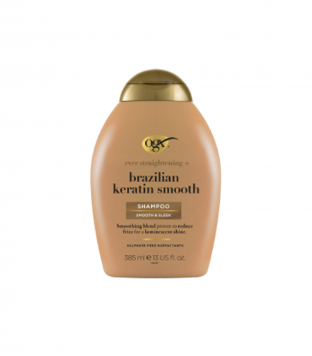 OGX Brazilian Keratin Smooth šampon za ravnanje kose 385ml