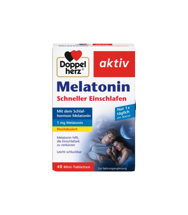 Doppel Herz Aktiv Melatonin tbl A40