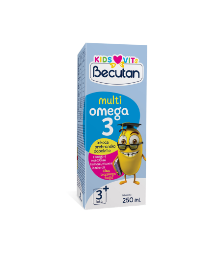 BECUTAN KIDS MULTI OMEGA 3  250ML
