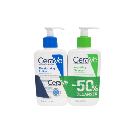 CERAVE HIDRATANTNI LOSION 236ML+ HIDRATANTNI ČISTAČ 236ML