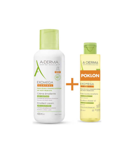 Aderma promo Exomega krema 400ml+ulje 200 ml
