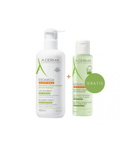 Aderma promo Exomega mlijeko 400ml+ulje 200 ml