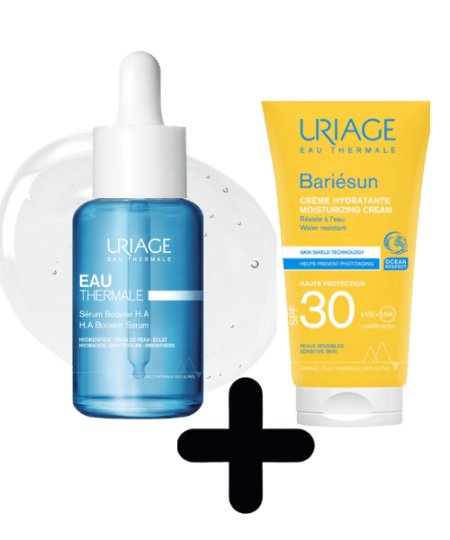 Uriage Eau Thermale H.A Booster serum 30 ml + Uriage Bariesun Krema Spf 30