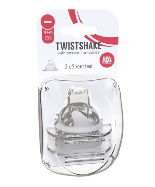 Twistshake Rezervni izljev za dude 4m+ set od 2