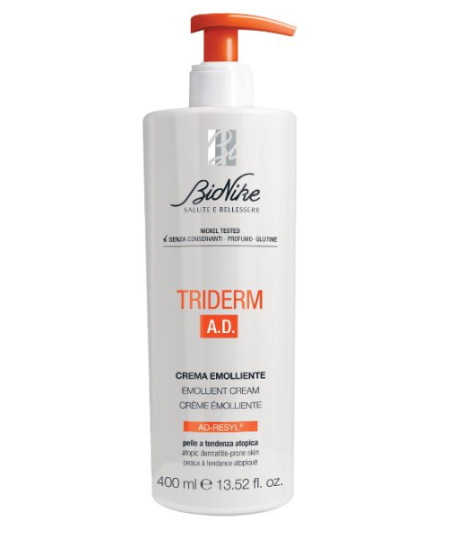 BioNike TRIDERM A.D. Emolijentna krema za njegu suhe kože i kože sklone atopiji, 400 ml