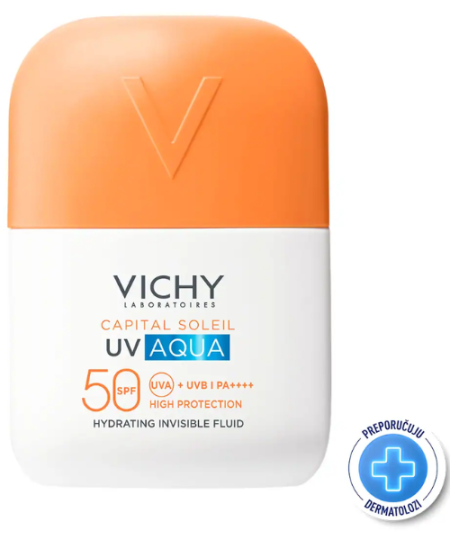 Vichy Capital Soleil UV AQUA nevidljivi hidratantni fluid SPF50, 50ml